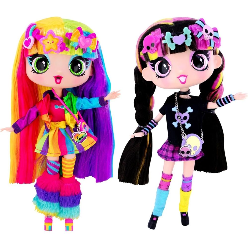 Decora Fashion Girlz Dolls, 11 inches, Decora and Luna, Set of 2! (NIB!)